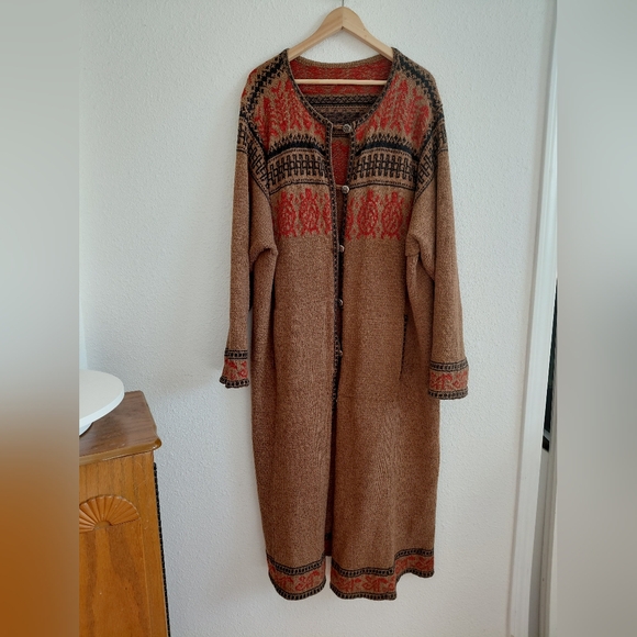Sweaters - Womens Long Knit Cardigan Duster Sweater